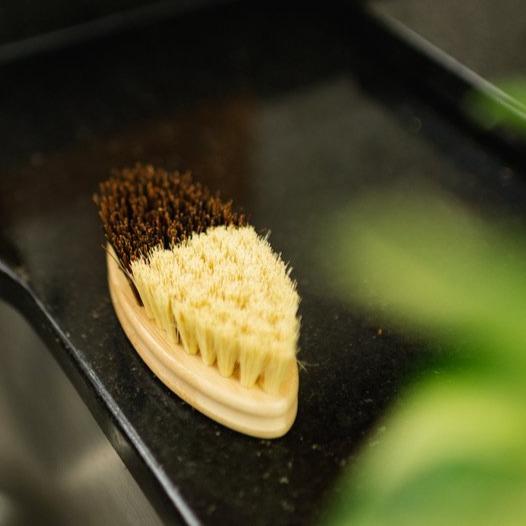 Bamboo Multipurpose Cleaning Brush | Sisal & Coconut Bristle - Image 4